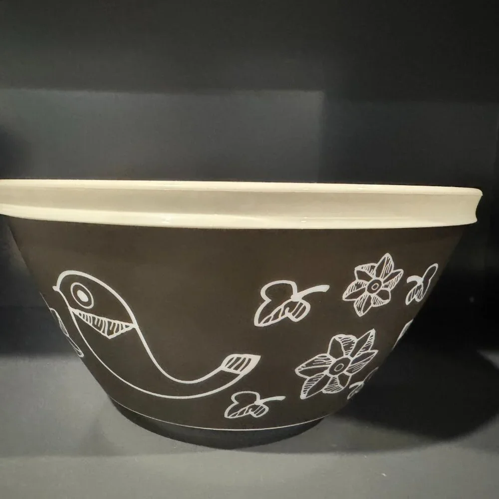 Birds of a Feather Vintage Charm Inspired by Pyrex - Picture 3 of 10